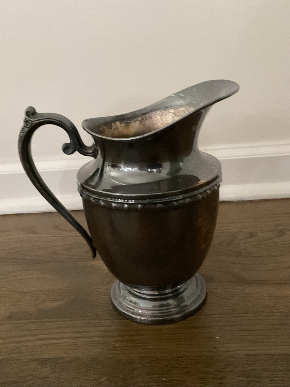 Vintage Silver Decorative Pitcher